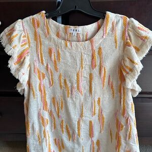 THML Orange, Pink Cream Shirt